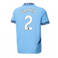 Dres Manchester City Kyle Walker #2 Domáci 2024-25 Krátky Rukáv